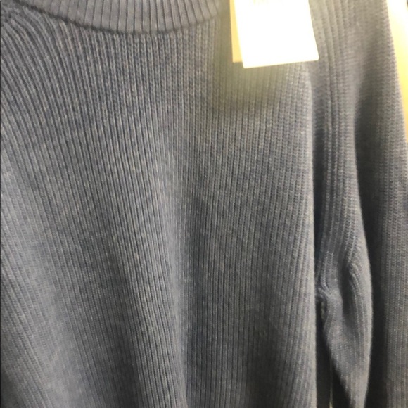 NNO7 Blue Crewneck Sweater with Classic Fit - Picture 4 of 5